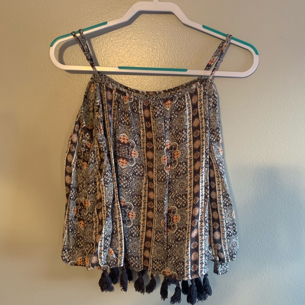 Flounce Printed Tee
